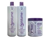 Escova Progressiva Vloss Liss Volume+Vtoxx Selagem 1LT