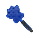 Escova Rasqueadeira Removedora De Pelos Silicone Cães Gatos