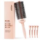 Escova redonda AIMIKE Rose Luxe Extra-Long para secar