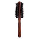 Escova redonda Spornette Deville Boar Bristle para mulheres de 5 cm