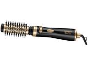 Escova Rotativa Argan Mondial Preto e Champagne ER-11-AR