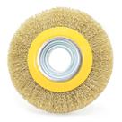 Escova Rotativa Circular Latonada 6 X 1/2" P/ Motoesmeril