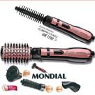 Escova Rotativa Elétrica de cabelo ceramic íon Turbo 1200W kit 4 em1 com Difusor e Modelador ER-10