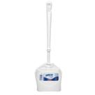 Escova Sanitária com Pote Branca Sanilux 1Un
