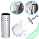 Escova Sanitária E Suporte De Chão Inox Design Moderno Lavabo E Banheiro Completo Escova Sanitária E Suporte De Chão Inox Design Moderno Lavabo E Banheiro Completo