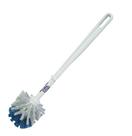 Escova Sanitaria sem Suporte Lava e Esfrega de Plastico Azul Branco - Multilar