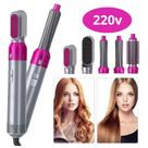 Escova Secador Cabelo Feminino 5 in 1 Para Modelar 110v: Estilo Personalizado para Cada Mulher