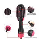 Escova Secadora De Cabelo Profissional Alisadora Modela 3x1