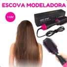 Escova Secadora de Cabelos 1200W Sem Fio, 110V
