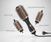 Escova Secadora Modeladora Alisadora Multif 3 x1 220v