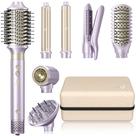Escova secadora webeauty 8 em 1 bivolt roxa