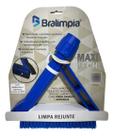 Escova Sem Cabo Para Rejunte Maxi Tech Bralimpia Azul Escova Sem Cabo Para Rejunte Maxi Tech Bralimpia Azul