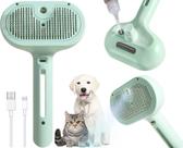 Escova Spray Cat para Shedding CityInSky com tanque de água verde