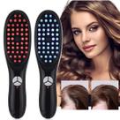 Escova Terapêutica 4 Em 1 Com Led E Laser Para Cabelos Recarregavel Anti Queda Crescimento Cabelo