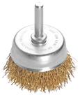 Escova Tipo Copo Arame Ondulado com Haste 2x1/4'' Tramontina PRO Escova Tipo Copo Arame Ondulado com Haste 2x1/4'' Tramontina PRO