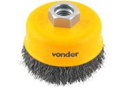 Escova Tipo Copo Ondulada Vonder 3 Cor Amarelo