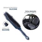 Escova Tira Pêlos em Silicone Pet Para Cães e Gatos Removedor de Pelos Silicone Macio Estático Massagem