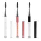 Escovas de cílios G2PLUS 3PCS com tampa para ferramentas de maquiagem de viagem Escovas de cílios G2PLUS 3PCS com tampa para ferramentas de maquiagem de viagem