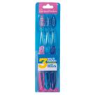 Escovas De Dente Cerdas Macias Soft Clean Pack 3UN Klin