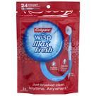 Escovas de Dente Mini Descartáveis para Viagem Colgate Max Fresh 24 unidades