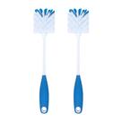 Escovas de lavagem de garrafas PHYEX Long Handle, pacote com 2