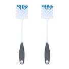Escovas de lavagem de garrafas PHYEX Long Handle, pacote com 2