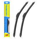 Escovas de limpador de para-brisa Gavimnal 22+22 cm de substituição Ford