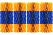Escovas para arranhar animais KUNBEIEN Horse Scratcher Kit x4