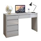 Escrivaninha 100% Berlim 5 Gavetas 136cm Yescasa Off White