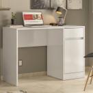 Escrivaninha 109cm 1 Porta 1 Gaveta Office Morada