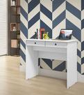 Escrivaninha 2 Gavetas Plus Branco - Comprar Moveis para sua Casa