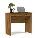 Escrivaninha Bancada para Notebook Quarto Mesa de Computador Home Office Estudo Estação de Trabalho com 2 Gavetas - Freijó