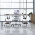 Escrivaninha Cavalete 150cm 4 Prateleiras Estilo Industrial Kuadra