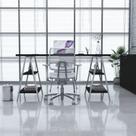 Escrivaninha Cavalete 150Cm 4 Prateleiras Estilo Industrial Kuadra