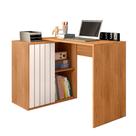 Escrivaninha Clyn 140cm Freijo/Off White - Sallar home