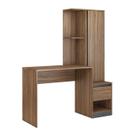 Escrivaninha Com Armario Morada 29800 Amendola Grafito Demobile