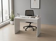 Escrivaninha Compacta 75cm Branca 100% MDF