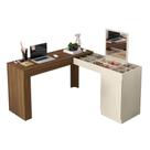 Escrivaninha de Canto com Penteadeira Star Freijo/Off White