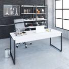 Escrivaninha Estilo Industrial Diretor 180cm Kuadra