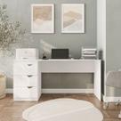 Escrivaninha Home Office 3 Gavetas 163cm Porto Politorno Móveis Escrivaninha Home Office 3 Gavetas 163cm Porto Politorno Móveis