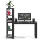 Escrivaninha Home Office 4 Prateleiras Paris Rofemar Móveis Escrivaninha Home Office 4 Prateleiras Paris Rofemar Móveis