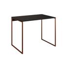 Escrivaninha Industrial Ferro Cobre Tampo Mdp Preto 90x50