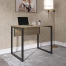 Escrivaninha M90/60p25tub 90cm Industrial Noce Naturalle