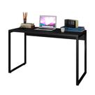 Escrivaninha Mesa de Escritório Studio Industrial 120 Preto Mpozenato