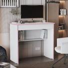 Escrivaninha Mesa de Estudo Computador com 1 Gaveta e Prateleira Quarto Escritório Notebook Office