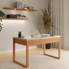 Escrivaninha Mesa Escritório 100% Mdf Industrial Escrivaninha Mesa Escritório 100% Mdf Industrial