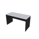 Escrivaninha Mesa Escritório 100CMX70CM 100cm Preto e Cinza Cristal Escrivaninha Mesa Escritório 100CMX70CM 100cm Preto e Cinza Cristal