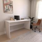 Escrivaninha Mesa Escritório 160cmx60cm 160cm Branco