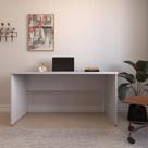 Escrivaninha Mesa Escritório 160CMX60CM 160cm Cinza Cristal Escrivaninha Mesa Escritório 160CMX60CM 160cm Cinza Cristal