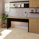 Escrivaninha Mesa Escritório 180cmx47cm 25mm